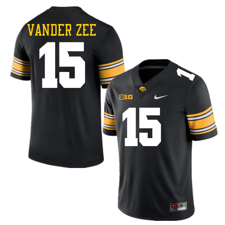 Reece Vander Zee Iowa Jersey,University Of Iowa Hawkeyes Fotoball Uniforms,Jersey,Gears-Black